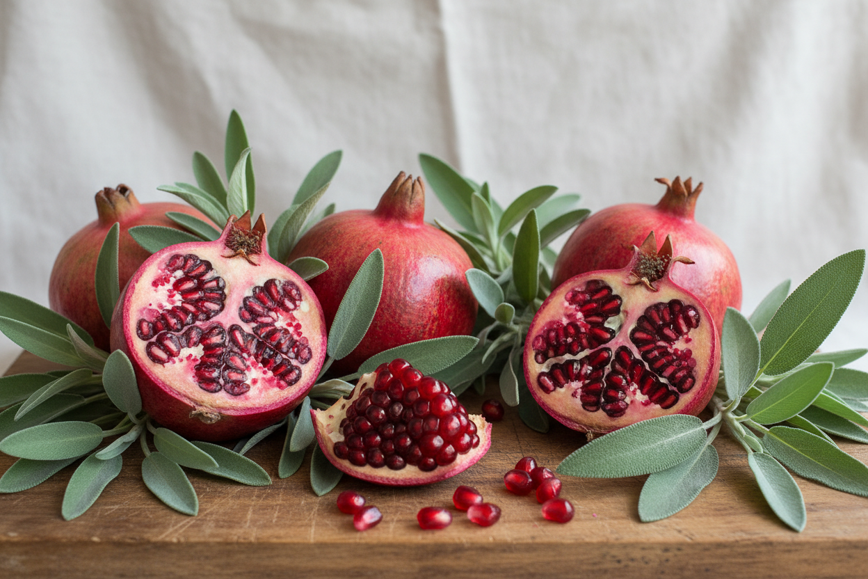 POMEGRANATE & SAGE — The Awakening