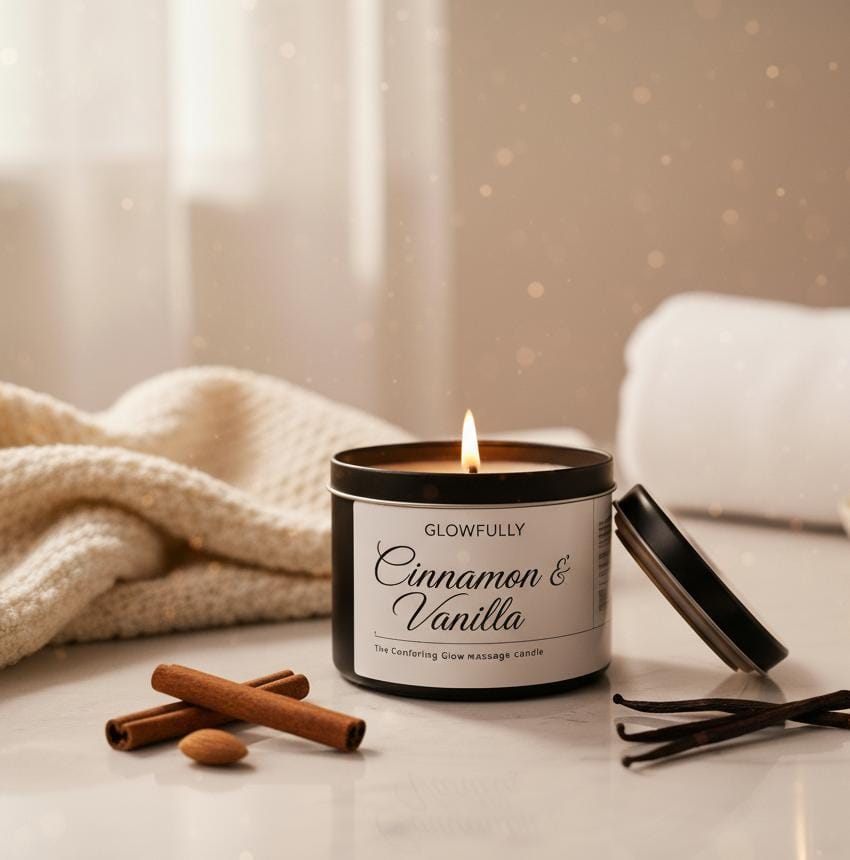 Cinnamon & Vanilla Massage Candle