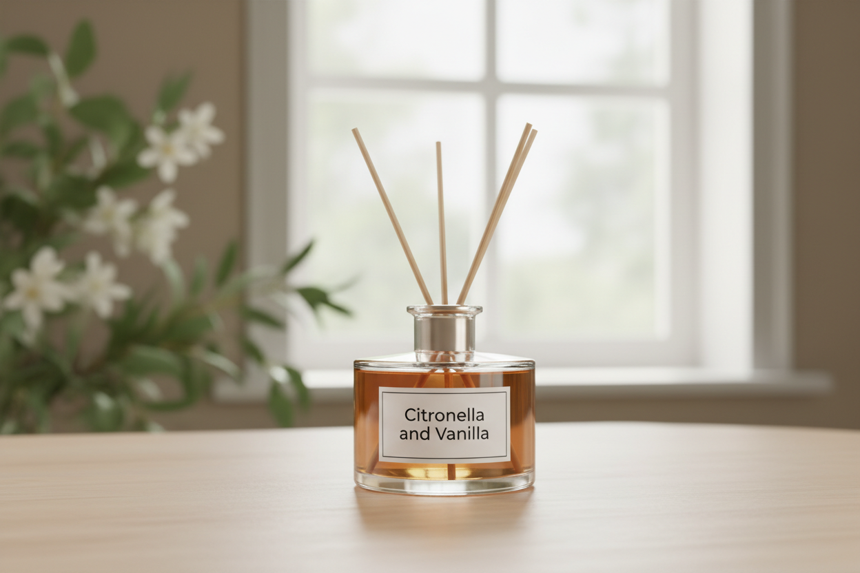 Citronella and Vanilla reed Diffuser
